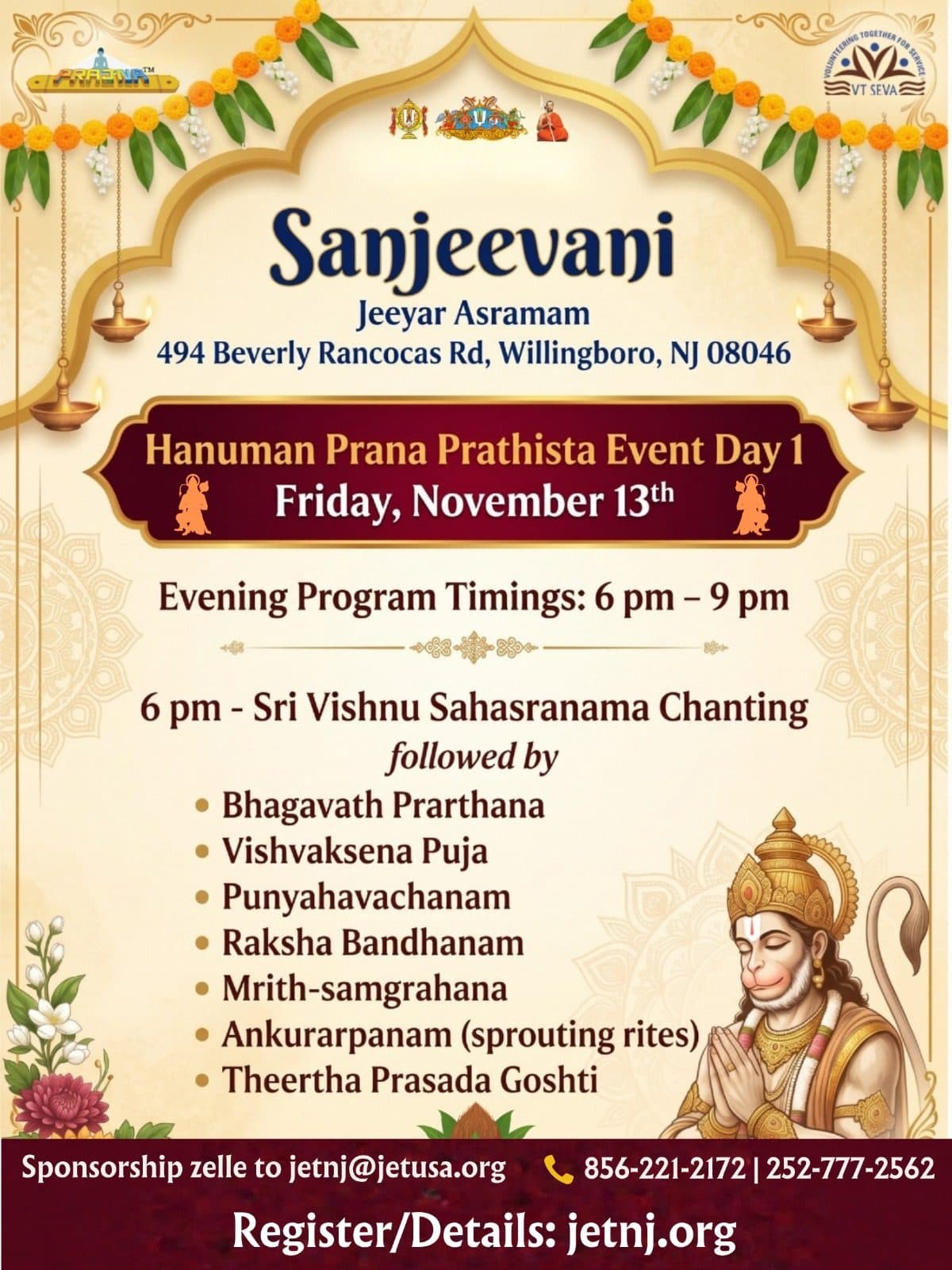 Day 1 · Friday, Nov 13 · opening rites