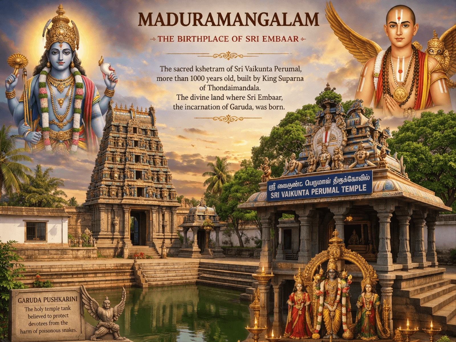 Madhuramangalam temple