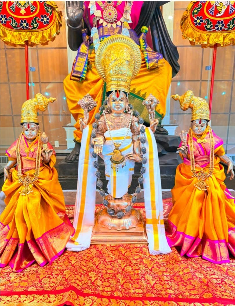 Abhishe:kam to Sri Bhu: Sametha Sri Venkateswara Swa:mi · Sravana Nakshathram