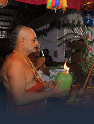Amavasya Seva — goseva ritual at JIVA Gosala
