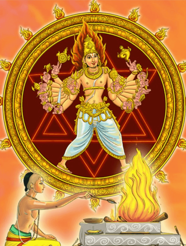 Sri: Sudarsana — the divine discus of Sri:man Na:ra:yana