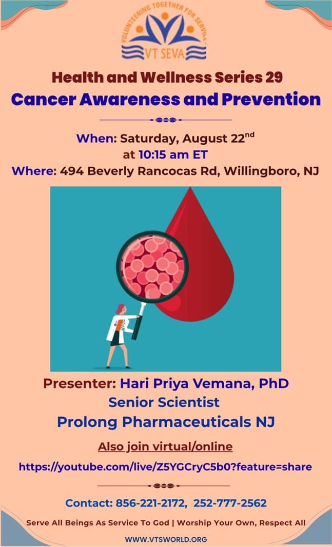 Cancer Awareness & Prevention — Health & Wellness Session