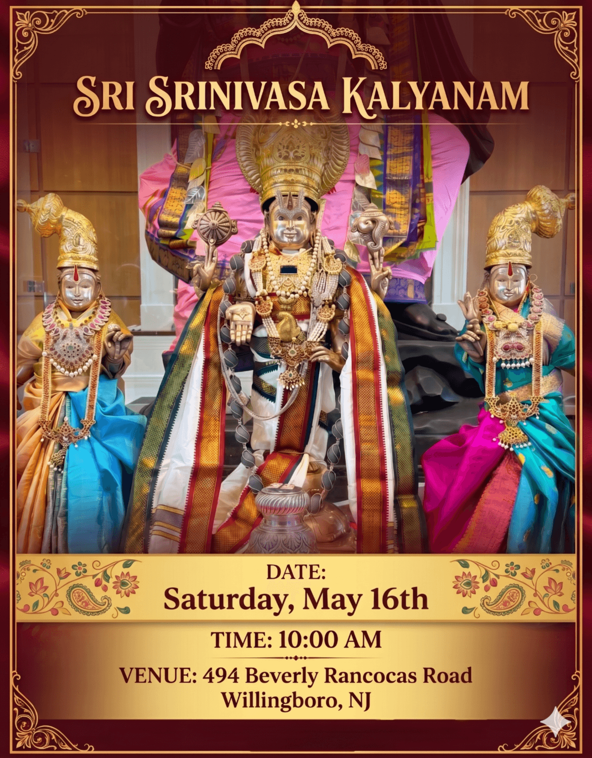 Sri Srinivasa Kalya:nam