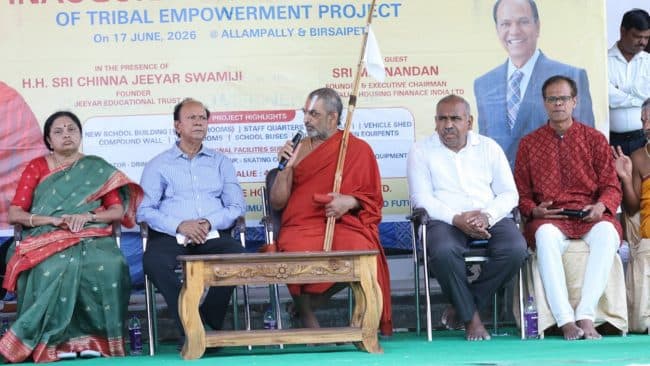 Jeeyar Gurukulam — Tribal Schools