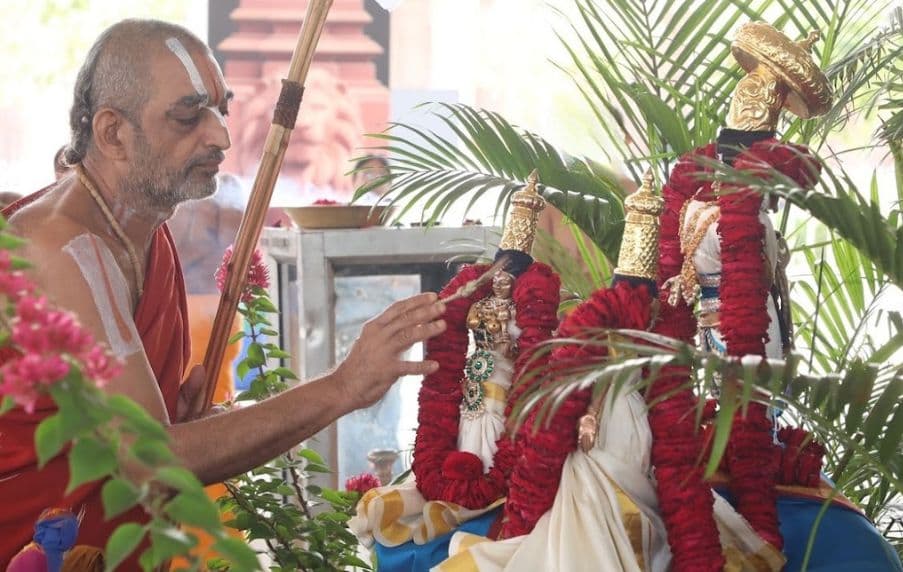 Mahalaya Amavasya Vaibhaveshti at Statue of Equality