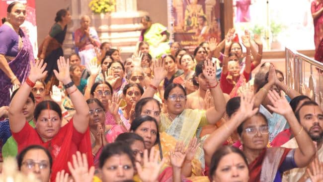 Devotees at 1009th Thirunakshetram Celebrations